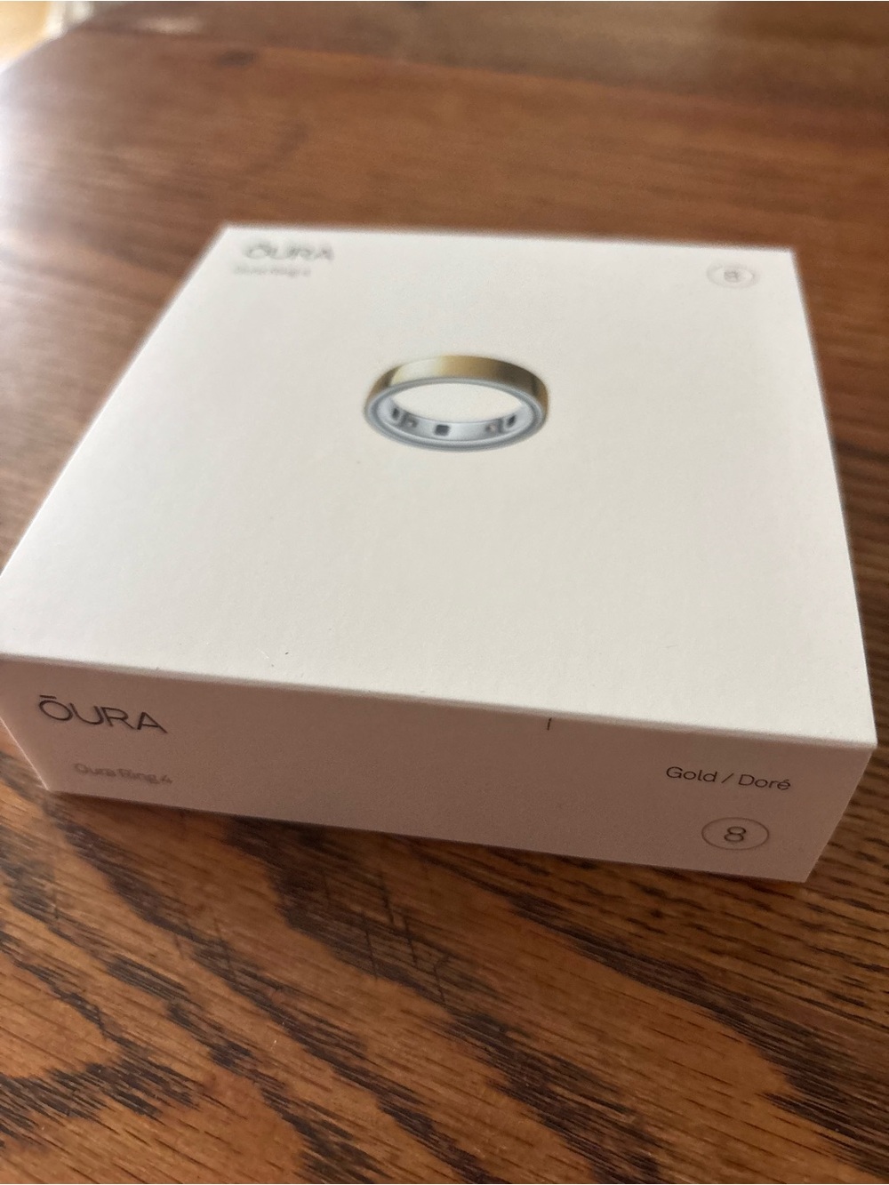 Oura 4 Gold Smart Ring